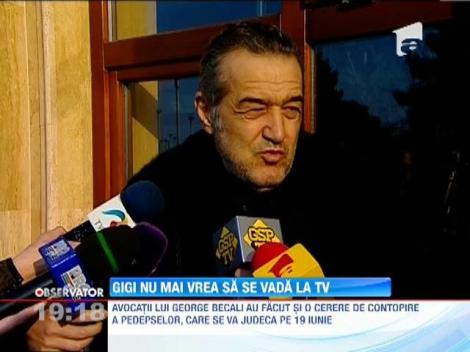 Gigi Becali vrea sa dispara din viata publica