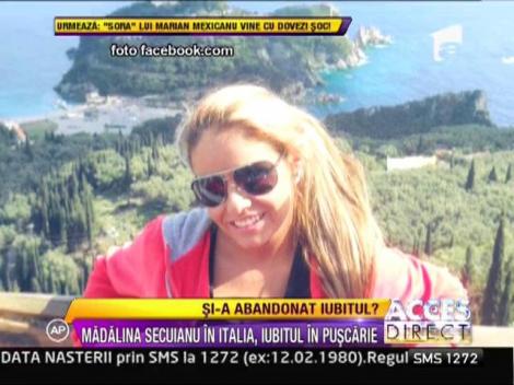 Madalina Secuianu se relaxeaza la plaja in Italia, desi are iubitul in puscarie