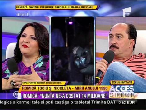 Romica Tociu: "L-am uitat pe tata la biserica in ziua nuntii"