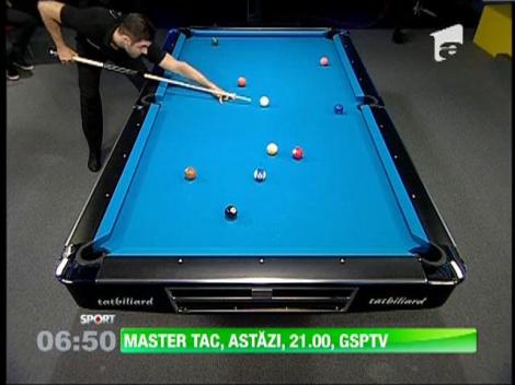 Cupa Master Tac a debutat la GspTV