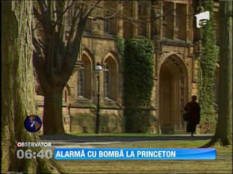 Amenintare cu bomba la Universitatea Princeton