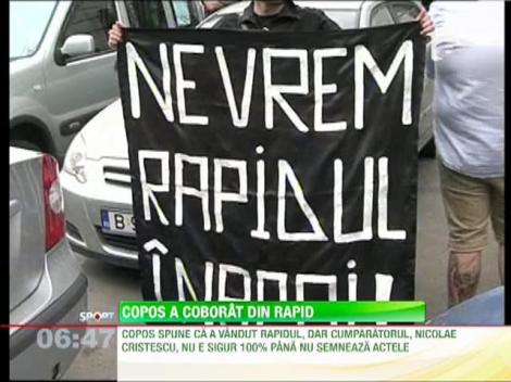 George Copos a dat Rapidul de frica