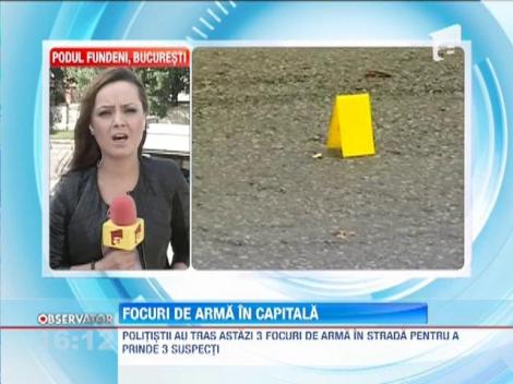 Urmarire cu focuri de arma in cartierul Pantelimon din Capitala