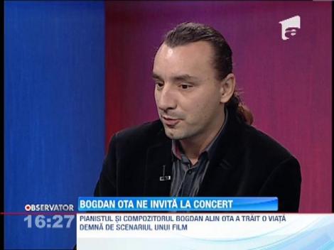 Pianistul Bogdan Ota va invita la concert!