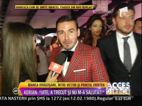Bianca Dragusanu, intre Adrian Cristea si Victor Slav