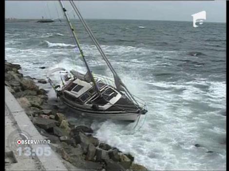 Un velier german a esuat in apropiere de portul turistic Tomis