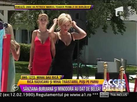 Minodora si Sanziana Buruiana au dat de belea! Rica Raducanu si Mihai Traistariu, pusi pe pariu!