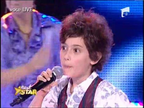 David Dimonu e tare la stept, insa la Next Star doar a cantat