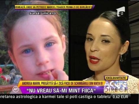Andreea Marin apeleaza la psiholog pentru a putea comunica mai usor cu Violeta!
