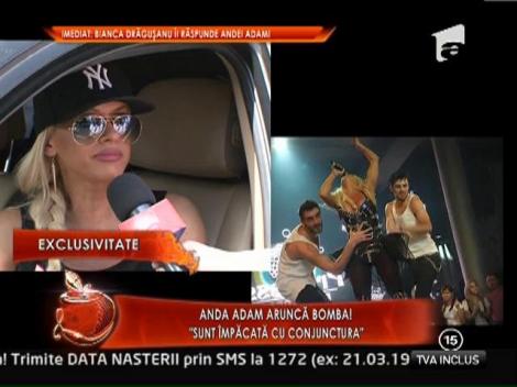 Anda Adam: "Nu am avut niciodata nimic impotriva relatiei dintre Bianca Dragusanu si Victor Slav"