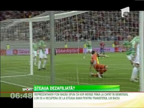 Bacaul a solicitat Federatiei dezafilierea Stelei