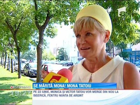 Monica Tatoiu face nunta de argint la aceeasi biserica si cu aceiasi invitati!