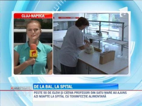 Elevi si profesori din Satu Mare au ajuns la spital cu toxiinfectie alimentara