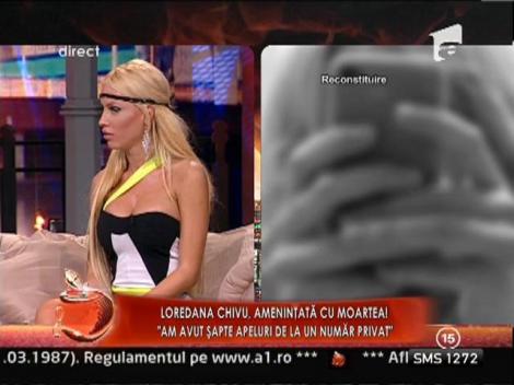 Loredana Chivu, amenintata cu moartea!