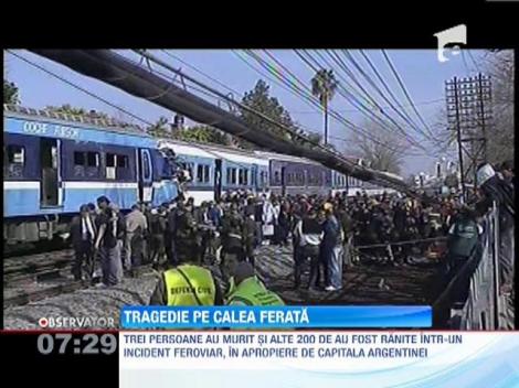 Tragedie pe o cale ferata din Argentina