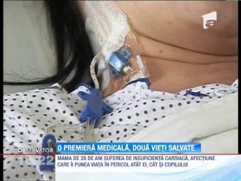 Premiera medicala la Tirgu-Mures. O gravida care suferea de insuficienta cardiaca si nou-nascutul, salvati de medici