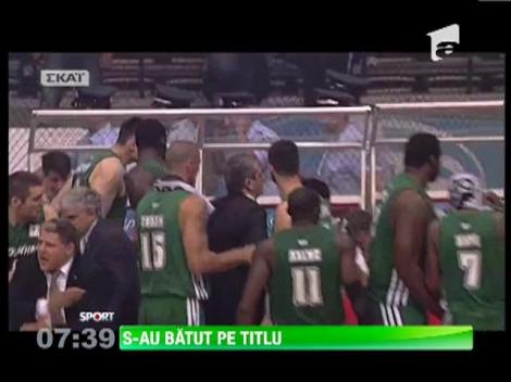 In Grecia, razboiul a ajuns si in sala de baschet