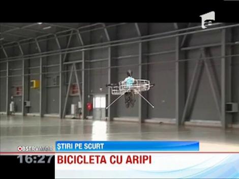 Prima bicicleta zburatoare din lume