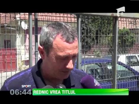 Mircea Rednic vrea titlul cu CFR
