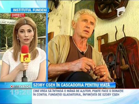 Cascadorul Szoby Cseh, internat in stare grava la Institutul Fundeni!