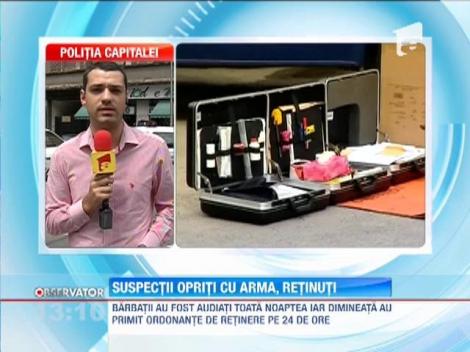 Cei 5 hoti urmariti, in Capitala, au fost retinuti