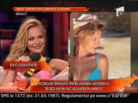 Andreea Antonescu: "Nu vreau sa ma mut in America"