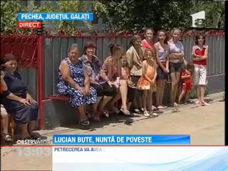 Lucian Bute, nunta ca-n povesti la Galati
