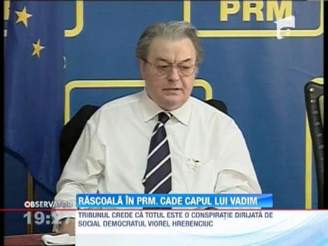 Corneliu Vadin Tudor, fara sefia PRM