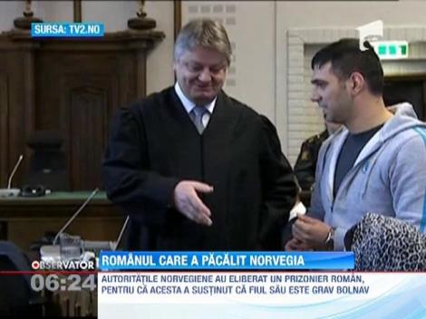 Un roman a evadat dintr-un centru de detentie din Norvegia