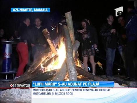 "Lupii marii" si-au turat aseara motoarele pe litoral