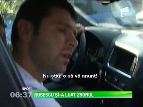 Rusescu si-a luat la revedere de la colegii de la Steaua