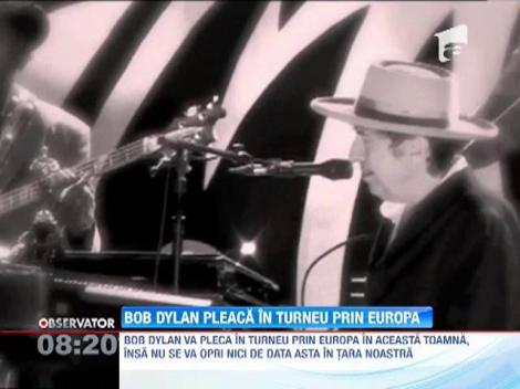 Bob Dylan pleaca in turneu prin Europa! Vine si in Romania?