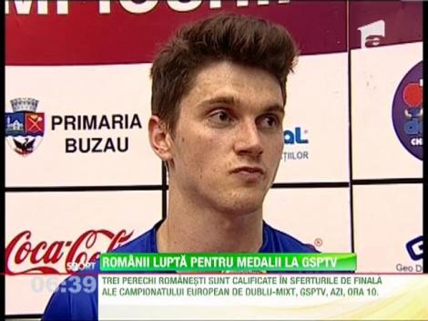 Romania are trei perechi calificate in sferturile de finala ale Campionatului European de dublu mixt la tenis de masa