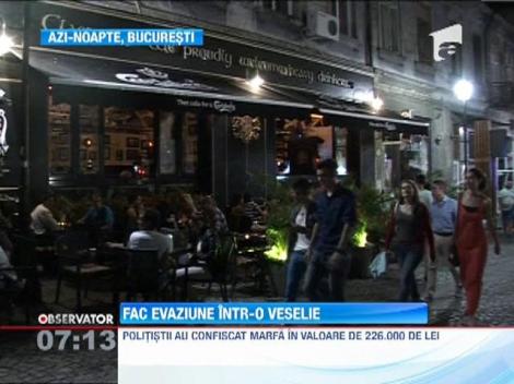 Razie in Centrul Vechi al Capitalei. 120 de politisti, implicati in controale