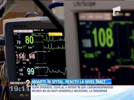 UPDATE/ Copil de trei ani, mort dupa operatie de polipi facuta la Sibiu