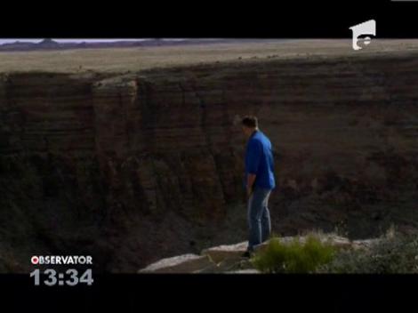 La 450 de metri de moarte: Nik Wallenda vrea sa traverseze pe sarma Marele Canion