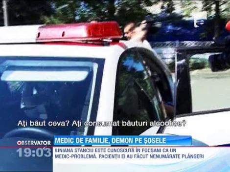 UPDATE/ Urmarire ca-n filme pe A3! O soferita din Ploiesti a lovit un politist si a fugit pe contrasens, cu farurile stinse