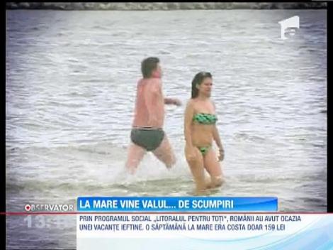 Val de scumpiri pe litoral
