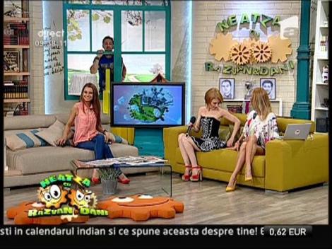 Evve, intervievata de "reporterita" pe monden