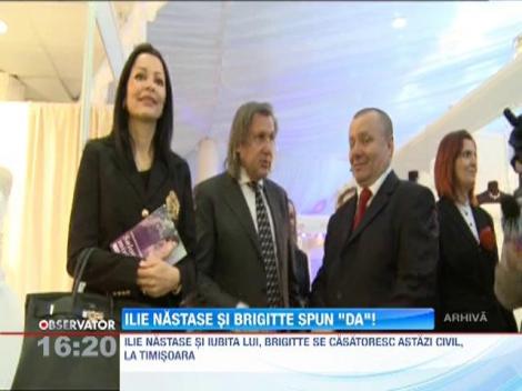 Ilie Nastase si Brigitte se casatoresc la Timisoara