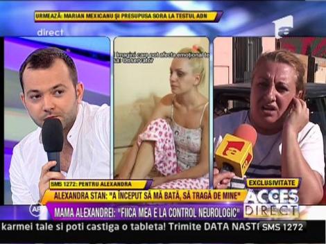 Mama Alexandrei Stan, in stare de soc! "Am lesinat cand mi-am vazut fata batuta!"