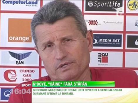Multescu nu-l vrea pe Ousmane N'Doye la Dinamo