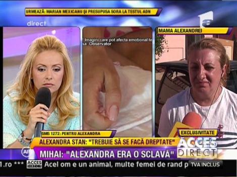 UPDATE! Alexandra Stan, de pe patul de spital: "M-a batut la studio, pe strada si in masina. Ne certam din cauza banilor"