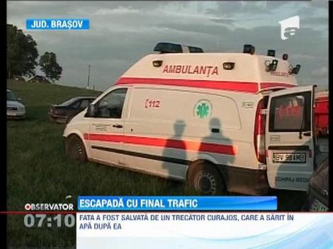 Escapada romantica incheiata tragic! Un tanar s-a inecat in lacul Brasov