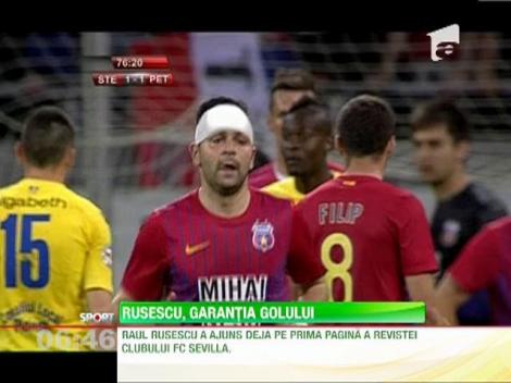 Mircea Lucescu: "Sevilla e mai slaba ca Steaua. Rusescu va deveni golgheterul echipei"