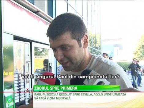 Raul Rusescu a zburat in Spania pentru a semna cu Sevilla