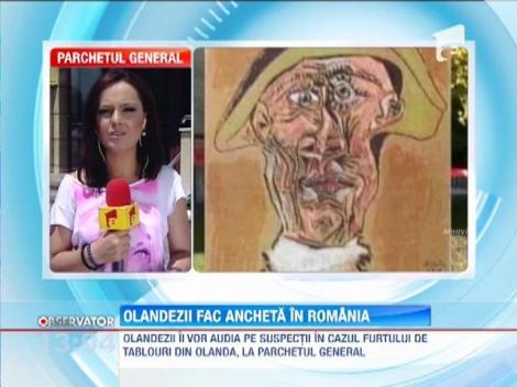 Olandezii fac ancheta in Romania in cazul celor sase tablouri furate