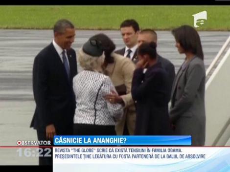 Revista "The Globe" scrie ca exista tensiuni in familia Obama