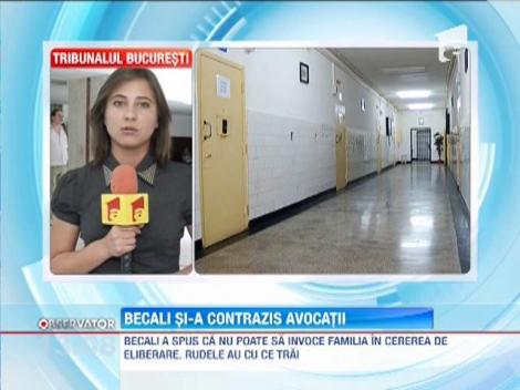 Gigi Becali a fost adus la tribunalul Bucuresti, unde se rejudeca cererea sa de intrerupere a executarii pedepsei