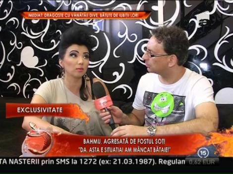Adriana Bahmuteanu, agresata de fostul sot